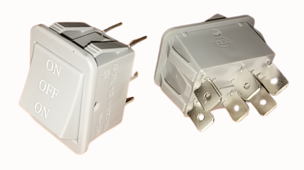 Мережева кнопка для м'ясорубки Белвар з реверсом KCD4-RN 16A 250V оригінальна 2903704