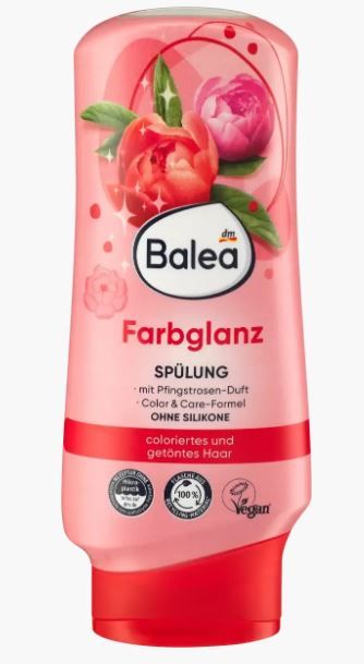 Кондиционер-бальзам для окрашенных волос Balea Farbglanz 300 мл 4066447220698