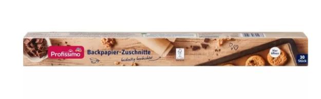 Пергаментні заготовки для випічки Profissimo Вackpapier-Zuschnitte 30шт. 38x42см Німеччина 4058172624933