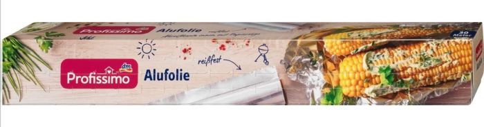 Фольга для запекания в духовке Profissimo Alufolie 30м 4066447345001