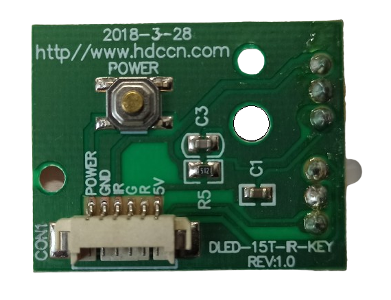 Фотоприймач IR Board для телевізора Akai оригінальний DLED-15T-IR-KEY V1.0