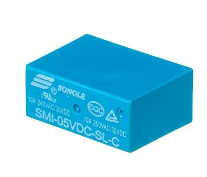 Реле JQX-14F1 5VDC 10А контакти-1С 5pin Daier 1018147