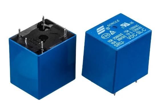 Реле JZC-22F 48VDC 15A контакти-1С 5pin Daier 1019000
