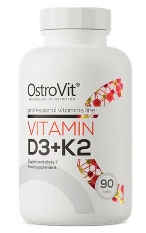 Витаминный комплекс OstroVit D3+K2 90 таб. Ost-014