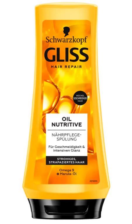 Кондиционер для волос Schwarzkopf Oil Nutritive масло марулы и олеиновая кислота 200мл Германия 4015100337167