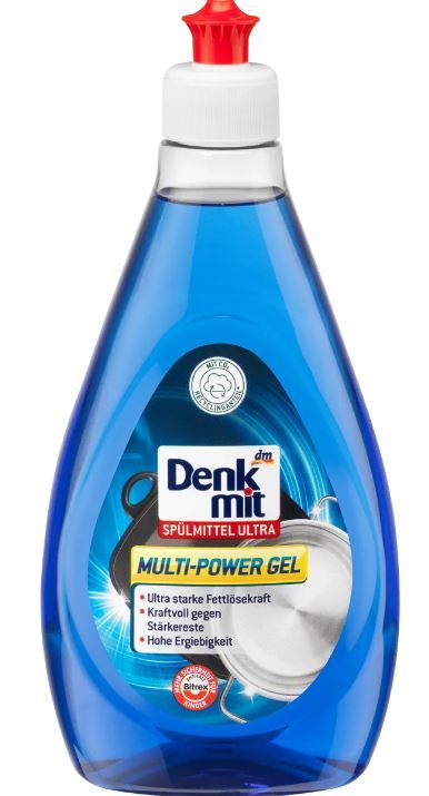 Засіб для миття посуду Denkmit Spulmittel Ultra Multi-Power концентрат 500мл Німеччина 4066447520057