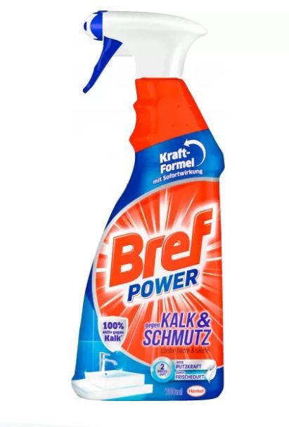 Засіб від вапняного нальоту та бруду з миттєвим ефектом Bref 750мл Henkel 4015000971157