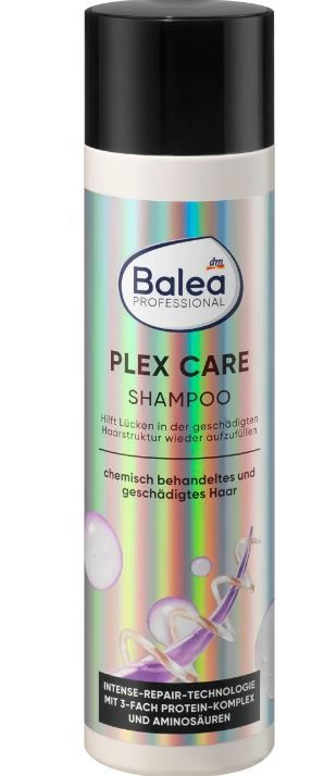 Шампунь Balea Professional Plex Care з потрійним протеїновим комплексом та амінокислотами 250мл 4066447365849