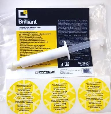 Наповнювач (барвник) флуоресцентний жовтий Brilliant 7,5ml Errecom TR1058.A6.J7