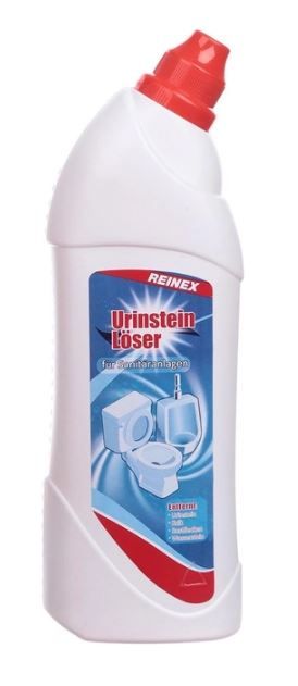 Засіб від сечового каменю вапняних відкладень іржі Reinex Urinstein Loser 1000мл. 4068400001207