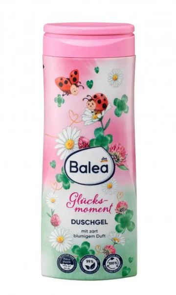 Гель для душу Balea Duschel Glucksmoment 300мл. Німеччина 4066447395303