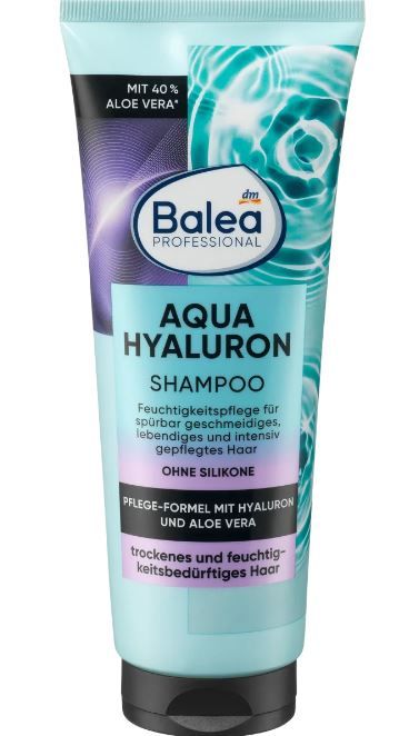 Шампунь для волос Balea Professional Aqua Hyaluron увлажняющий 250мл. Германия 4066447342031