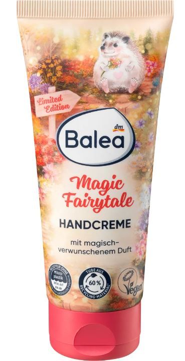 Крем для догляду за шкірою рук зволожуючий Balea Magic Fairytale 100мл Німеччина 4066447377224