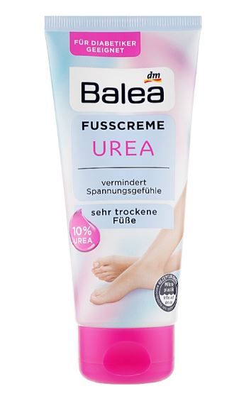 Крем для ніг із сечовиною Balea Fusscreme Urea 100мл Німеччина 4066447438437