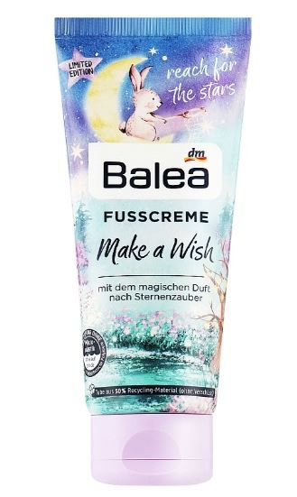 Крем для ніг живильний Balea Make a Wish 100мл Німеччина 4066447190472