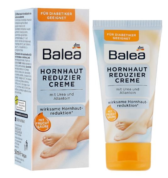Крем для зниження сухості шкіри ніг Balea Hornhaut Reduzier Foot Cream 100мл Німеччина 4066447231212