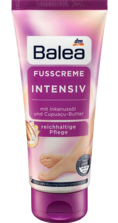 Крем для ніг поживний Balea Fusscreme Intensiv 100мл Німеччина 4058172784477