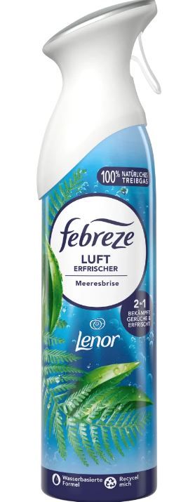 Освіжувач повітря Lenor Lufterfrischer Meeresbrise Febreze 185мл Німеччина 8700216239196