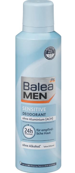 Дезодорант для чоловіків аерозоль Balea Men Sensitive 200мл Німеччина 4066447413083