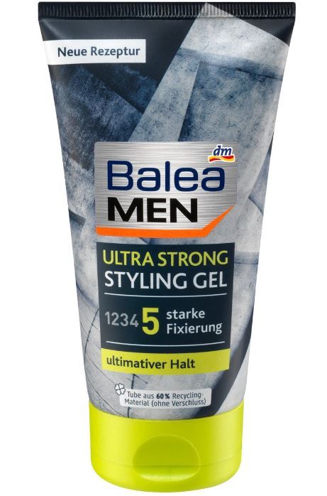 Гель для укладання волосся Balea Men Styling Ultra Strong Gel Flex-5 150мл 4066447110968