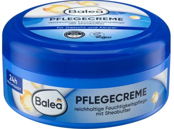 Крем для тіла зволожуючий Balea Pflegecreme Sheabutter з маслом ши 250мл 4066447109535