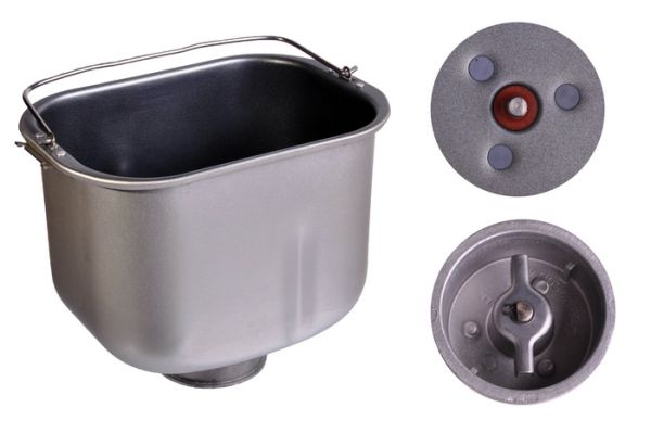 Відро для хлібопічки Kenwood L=210мм B=148мм H=170мм оригінальне KW703121