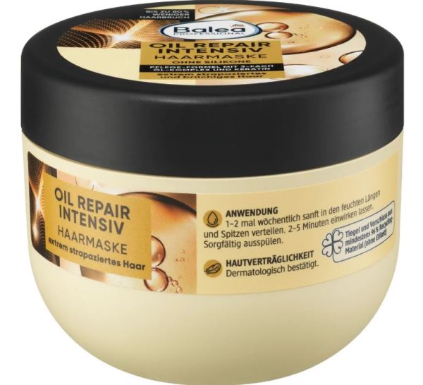 Засіб для сухого та довгого волосся Balea Oil Repair Intensiv Professional 100мл 4066447438451