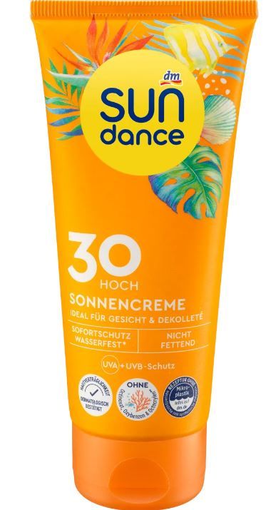 Крем для тіла Denkmit Sundance Sonnencreme LSF 30 сонцезахисний 100мл Німеччина 4066447565546