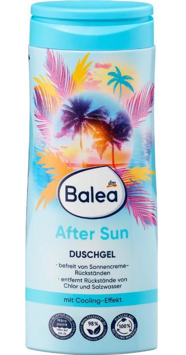 Гель для душу після засмаги Balea After Sun після засмаги з охолоджуючим ефектом 300мл Німеччина 4066447429473