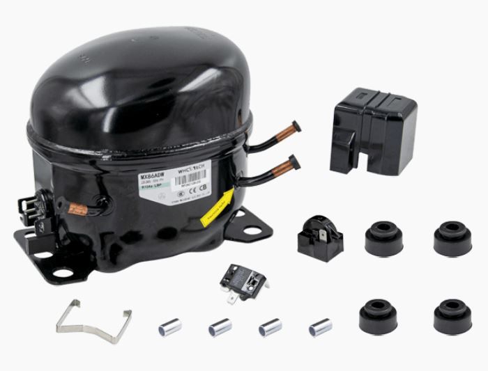 Компресор для холодильника WhiceTech 200Вт (R-134a) MX86ADW