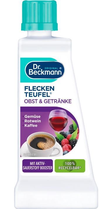 Універсальний засоб для виведення плям Dr. Beckmann Fruit &amp; Drinks фрукти та напої 50гр 4008455004082