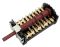Переключатель режимов для духовки Hansa 6(5+1) поз. Gottak 32012450 860707К