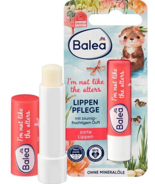Бальзам для губ Denkmit Balea Lippenpflege I'm not like the otters Balea 4.8г. 4066447675092