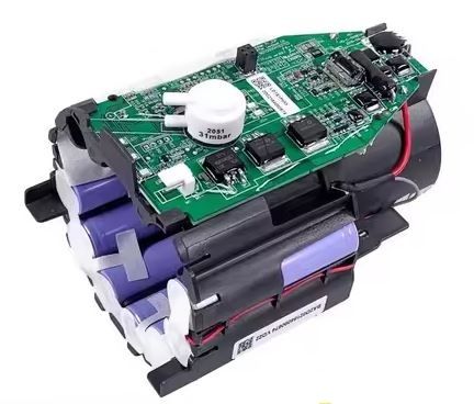 Плата керування з акумулятором 2,7Ah 32,4В/87.48Wh 9INR 19/66 для пилососу Bosch 12031574
