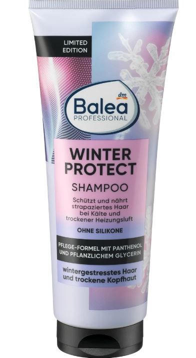 Шампунь для волосся Balea Professional Winter Protect з пантенолом та гліцерином 250мл. 4066447240726