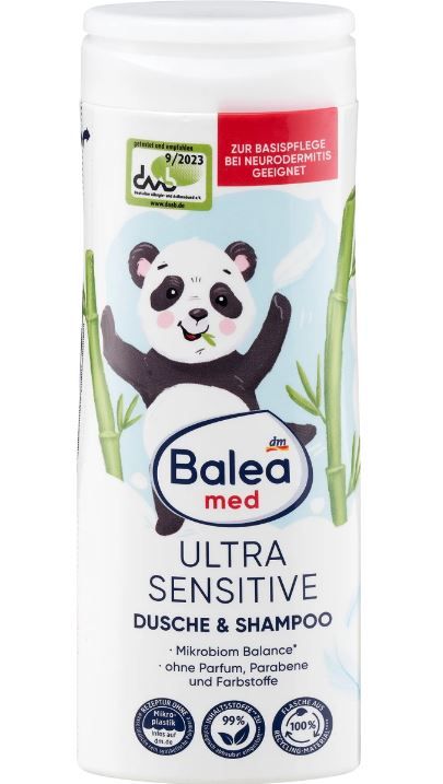 Гель для душу дитячий Balea Duschgel &amp; Shampoo 2in1 Ultra Sensitive 300мол. Німеччина 4066447234299