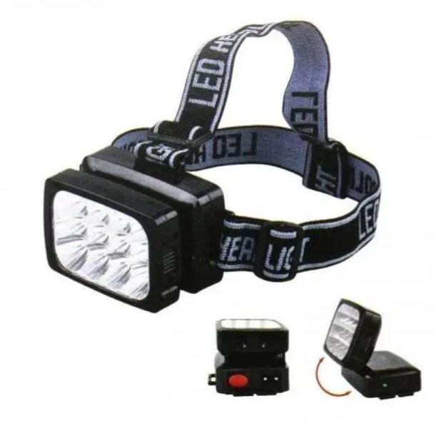 Ліхтар світлодіодний налобний акумуляторний 12LED YJ-1837 0664