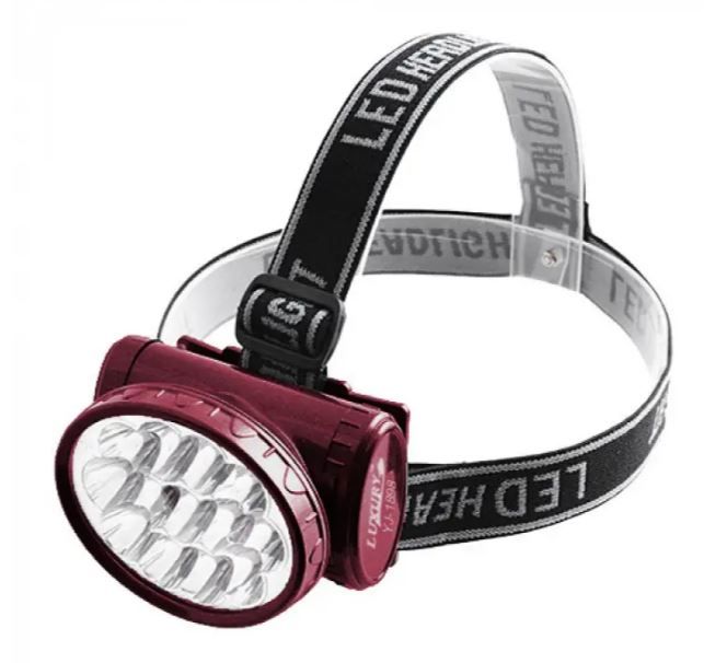 Фонарь светодиодный налобный аккумуляторный 13 LED YJ-1898 1281