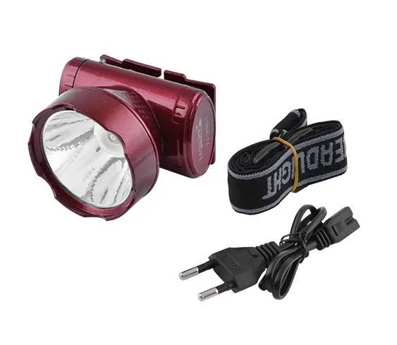Фонарь светодиодный налобный аккумуляторный 1 LED YJ 1898-1 1514