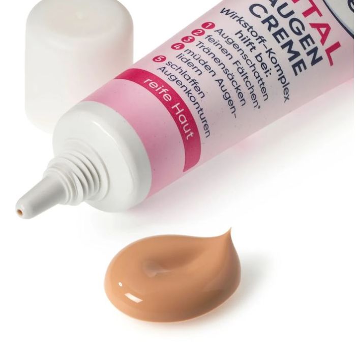 Крем для повік проти зморшок зволожуючий Balea Augencreme Vital Balea 15мл. 4066447382051