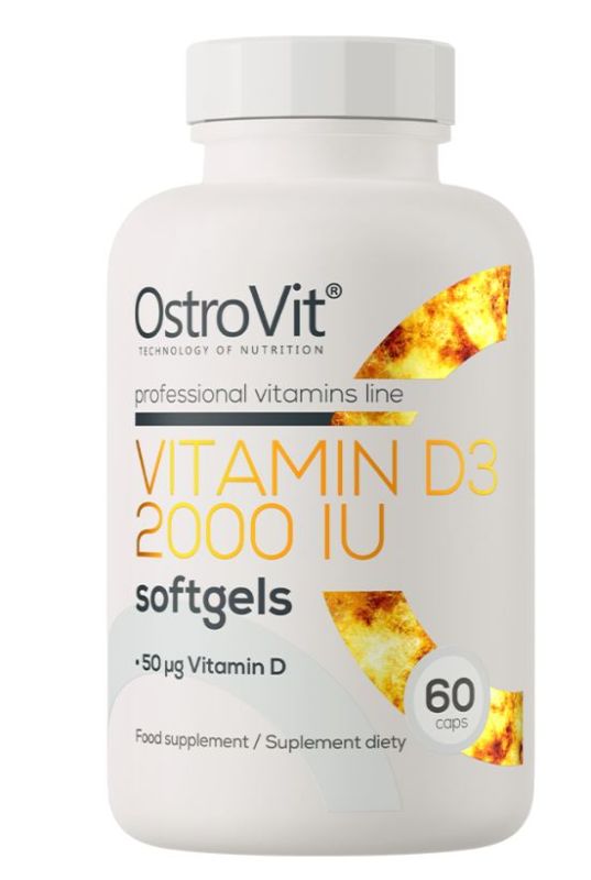 Вітамінний комплекс OstroVit D3 2000 IU 60 капсул 5903246221954