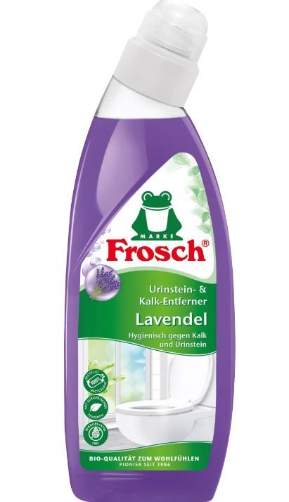 Миючий засіб для унітазу Frosch Urinstein &amp; Kalkentferner Lavende 750мл 4001499185267