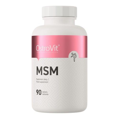Вітамінний комплекс для суглобів та зв'язок MSM OstroVit 90 табл. Польща 5902232617689