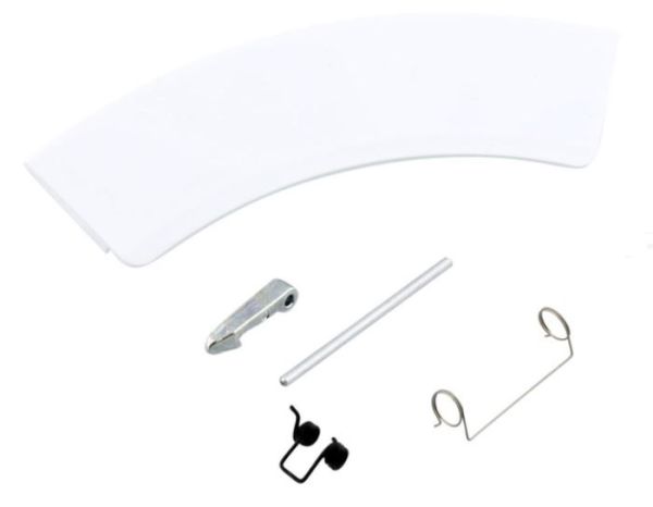 Ручка люка для стиральной машины Zanussi белая L=220мм 4055128930 OEM