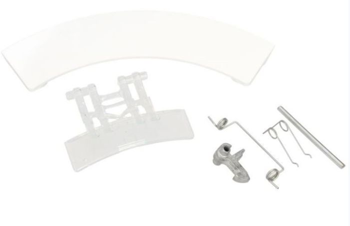 Ручка люка для пральної машини Zanussi біла L=206мм 4055177168 OEM