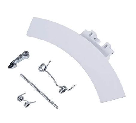 Ручка люка для пральної машини Zanussi біла L=195мм 4055193256 OEM