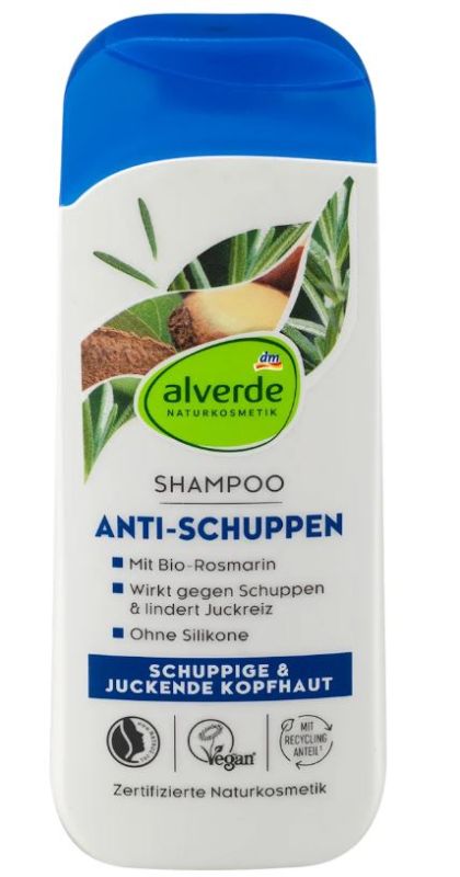 Шампунь проти лупи Alverde Anti-Schuppen з бразильським горіхом та розмарином 200мл 4066447235333