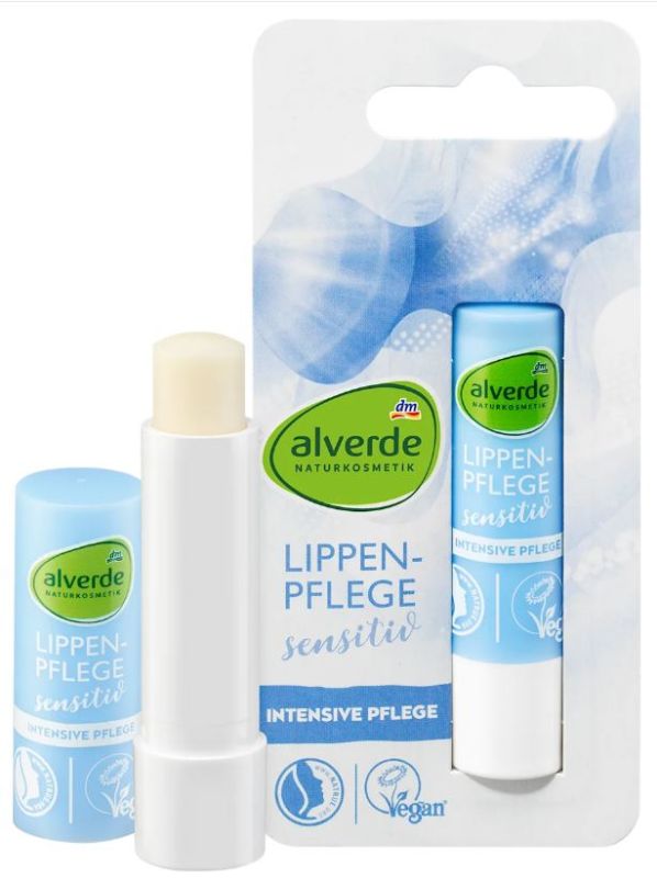 Бальзам для губ Alverde Naturkosmetik Lippenpflege Sensitive 4.8г. 4066447501070