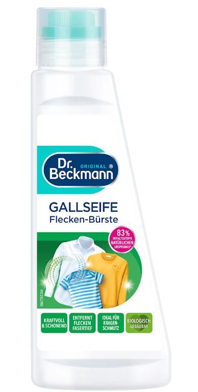 Універсальний засоб для виведення плям Dr. Beckmann Gallseife Flecken-Burste 250гр 4008455002149