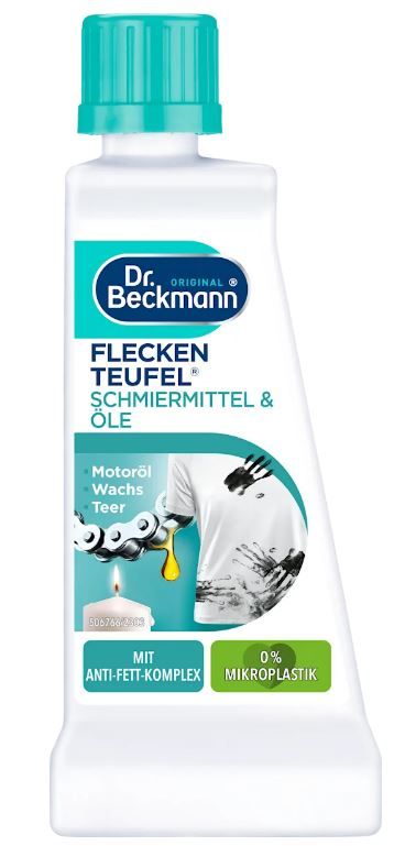 Універсальний засоб для виведення плям Dr. Beckmann Schmiermittel &amp; Ole мастила та олії 50гр 4008455004129